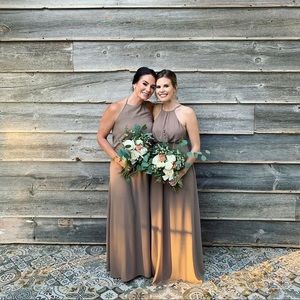 Show me your mumu “Amanda” maxi bridesmaid dress